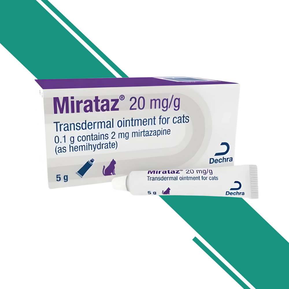 Mirataz 20mg/ml Transdermal Ointment for Cats – 5g
